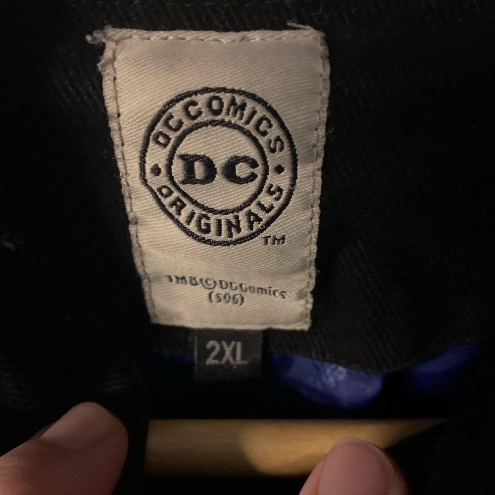 Vintage 2006 DC Comics Jeff Hamilton Jacket Youth XXL - Picture 3 of 6